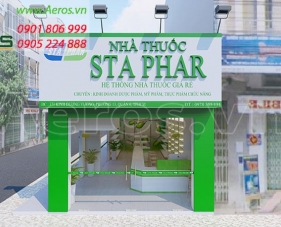 Thiết kế nội thất nhà thuốc Sta Phar - Bình Tân