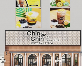 Thiết kế nội thất quán trà sữa Chin Chin - Vũng Tàu