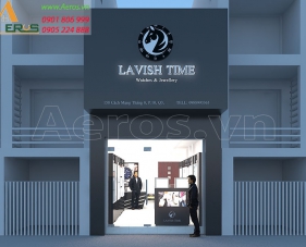 Thiết kế shop đồng hồ Lavish Time - Quận 3