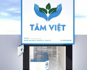 Thiết kế thi công nội thất nhà thuốc Tâm Việt - quận 10