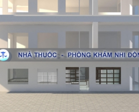 Dự án thiết kế thi công phòng khám bệnh viện Nhi Đồng tphcm