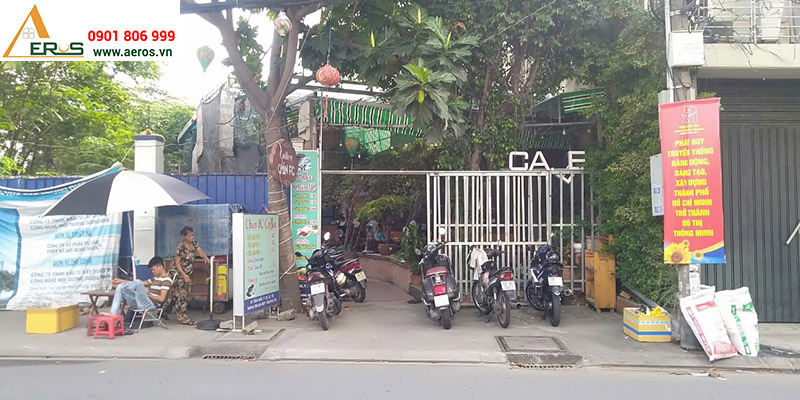 Hiện trạng quán cafe Chillies quận Tân Bình