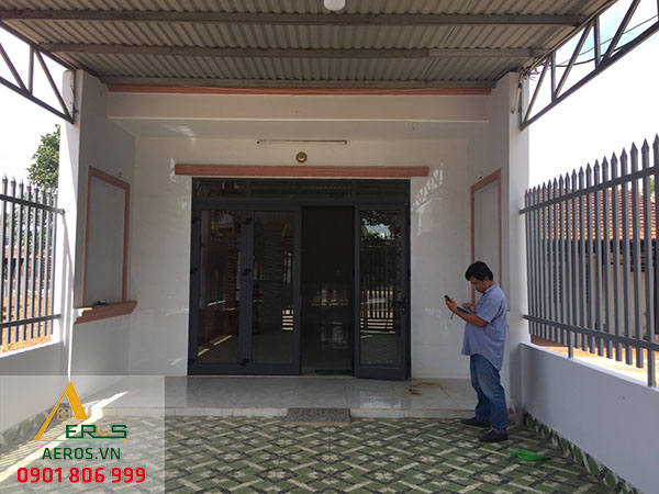 Hiện trạng thi công nội thất spa Hoa Xynh của anh Thắng tại Bình Phước