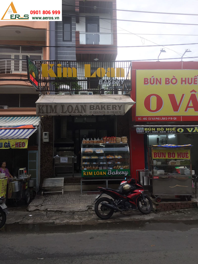 Hiện trạng tiệm bánh Kim Loan tại quận 6