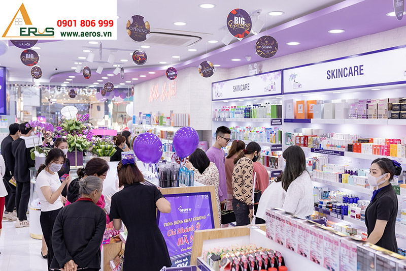 Khai trương shop mỹ phẩm Nuty Cosmetic tại Hà Nội