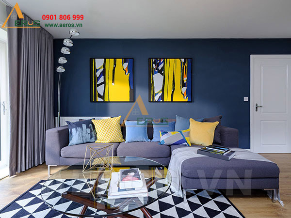 Bí quyết phối màu xanh đen - vàng đồng trong nội thất mang đến nét độc đáo  cho ngôi nhà và sự thỏa mãn cho người nhìn