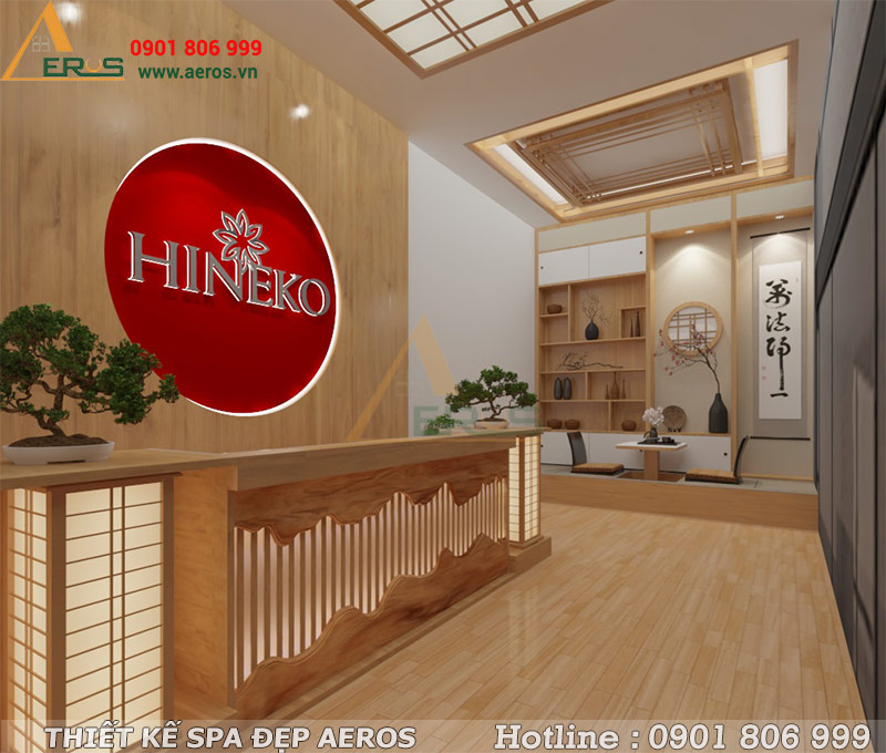 Thiết kế spa Hineko của anh Hiếu tại quận 3, TP.HCM