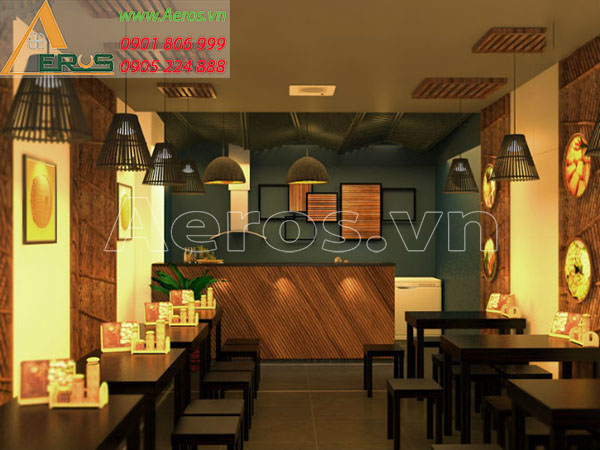 Top 10 mẫu thiết kế cửa hàng bún đẹp nhất 2019