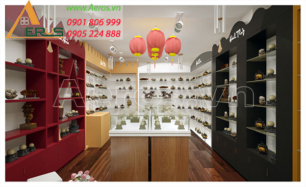 Top 10 mẫu thiết kế cửa hàng phong thủy đẹp nhất 2019