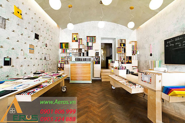 Top 10 mẫu thiết kế cửa hàng văn phòng phẩm đẹp nhất 2019