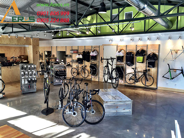 Top 10 mẫu thiết kế cửa hàng xe đạp thể thao đẹp nhất 2019