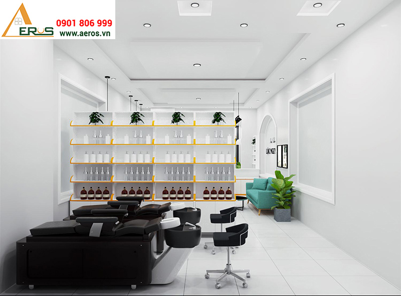 Thiết kế salon tóc Lộc Nguyên quận Tân Bình