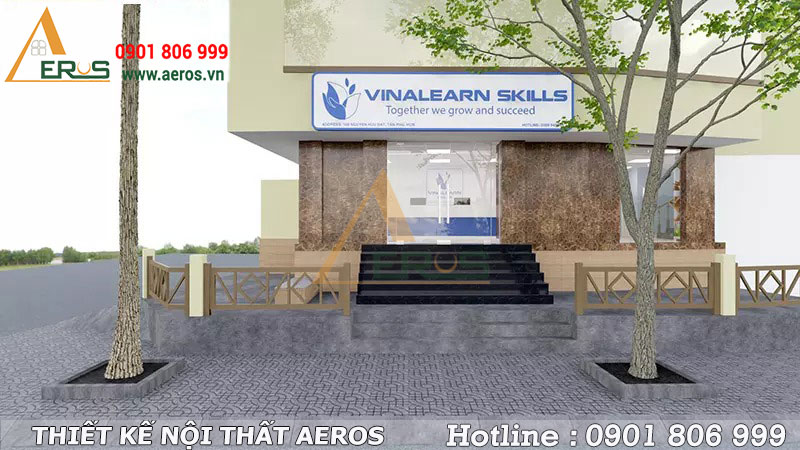 Thiết kế trung tâm anh ngữ Vinalearn Skills quận Tân Phú