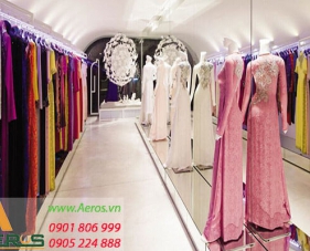 Top 10 mẫu thiết kế cửa hàng áo dài đẹp nhất 2019