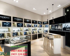 Top 10 mẫu thiết kế cửa hàng đồng hồ đẹp nhất 2019