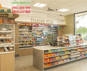 Top 10 mẫu thiết kế cửa hàng tiện lợi đẹp nhất 2019