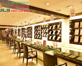 Top 30 mẫu thiết kế cửa hàng vàng bạc đẹp nhất 2019