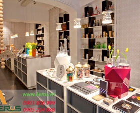 Top 10 mẫu thiết kế cửa hàng make up đẹp nhất 2019
