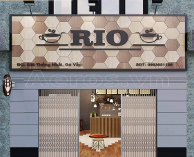 Thiết kế nội thất quán cafe Rio - Gò Vấp